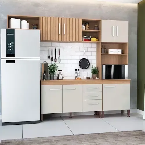 Cozinha Isabelle 8 Portas 2 Gavetas -SUPER OFERTA!
