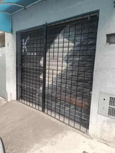 Porta de aço + grade para comércio e adega