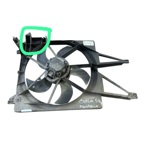 Ventoinha C/defletor Corsa Montana S/ar 2004/2010