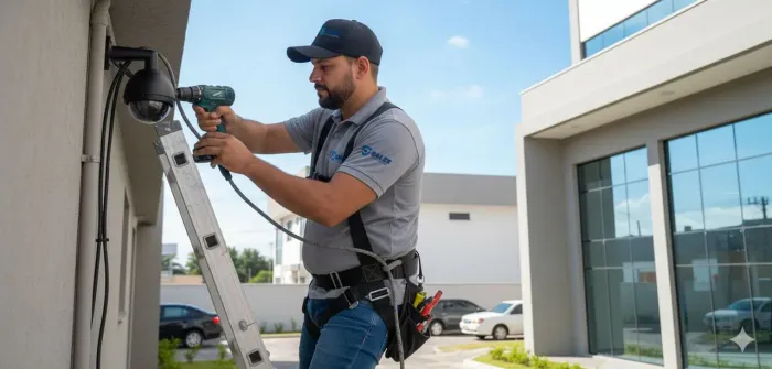 Precisa-se de ajudante em instalação de cercas elétricas e alarmes