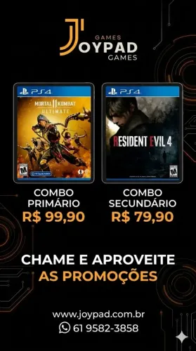 Jogos PS4, games de Playstation 4, mortal Kombat, resident evil