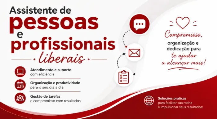 Ofereço meu trabalho online. 