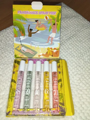 Kit 5 Mini Perfumes 10ml Importados - Ideais para Bolsa e Viagem