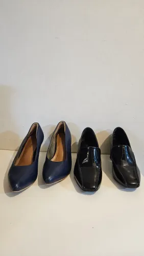 Desapego Urgente: Lote 2 Pares de Sapato Usaflex e Amaro(Muito Conforto!)