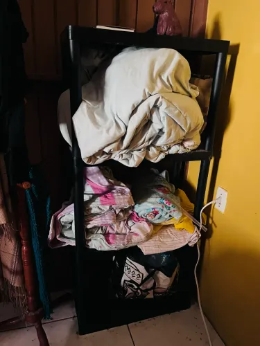 Prateleira de plástico