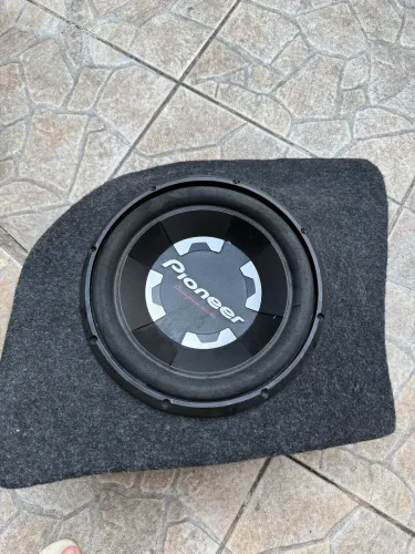 Caixa fibra + subwoofer Civic G10