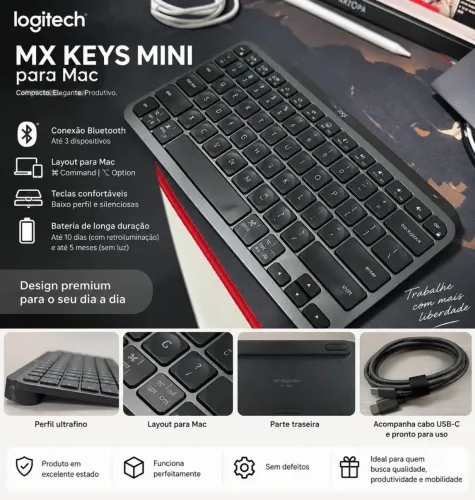 Logitech MX Keys Mini para Mac ? Excelente estado