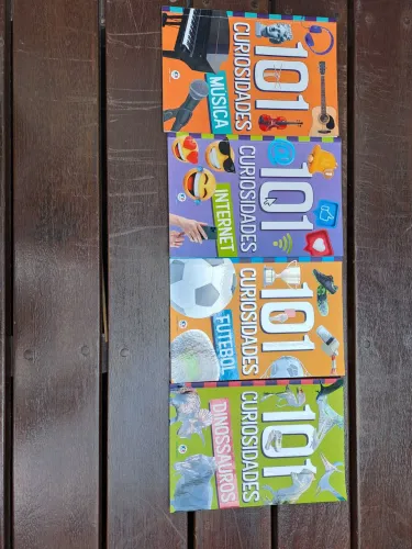 Kit livros 101 curiosidades