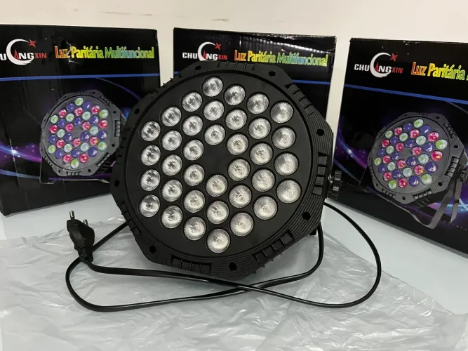 Refletor Profissional Canhão de 36 leds RGB Lacrado