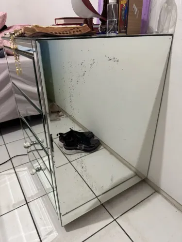 Mesinha Gaveteiro Espelhado