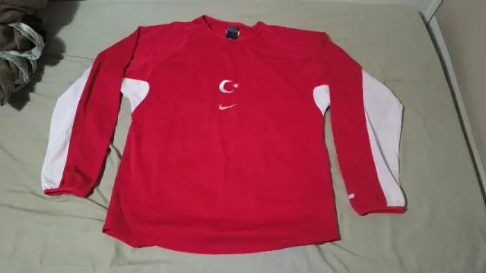 Camisa Seleção Turquia 2003 Nike Manga Longa GG