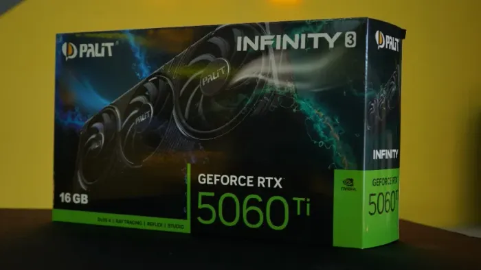 Placa de Vídeo | Palit GeForce RTX 5060 Ti Infinity 3 OC | 16GB | Blackwell