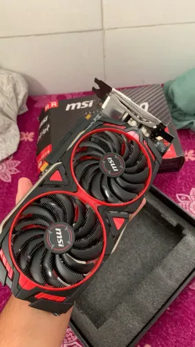 Placa de Vídeo RX580 MSI Armor MK2