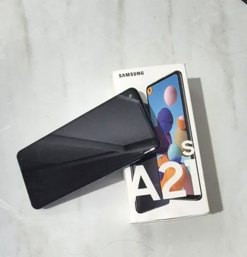 Vendo Sansung A21s na caixa