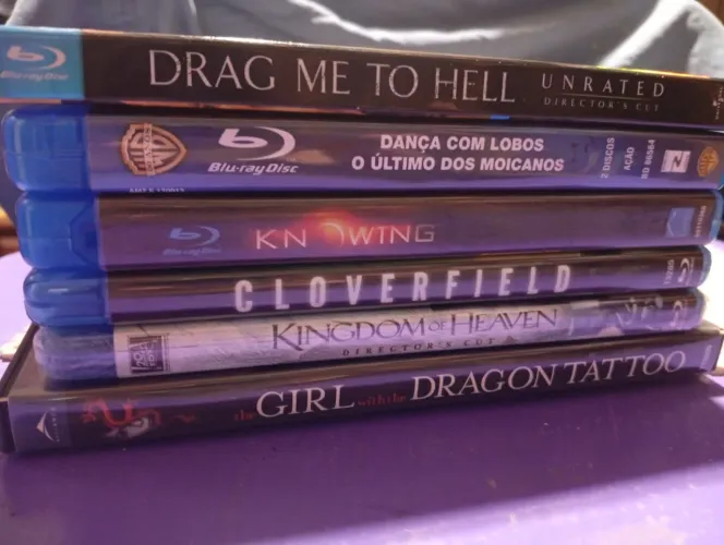 Kit blu-rays reservados