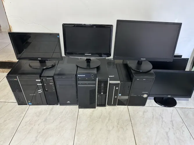 Computador i3 quarta geração todos com ssd novo loja com garantia