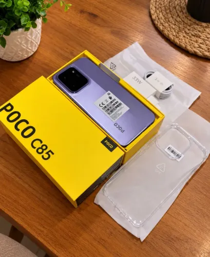 VENDO CELULAR POCO C85 256GB NOVO