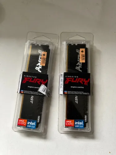 Memória RAM Kingston Fury Beast DDR5, 32GB (2x16Gb) 6000Mhz CL36