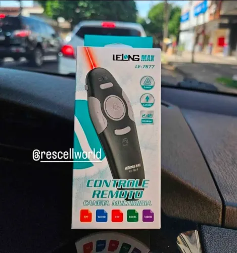 Controle Apresentador de Slides a laser.