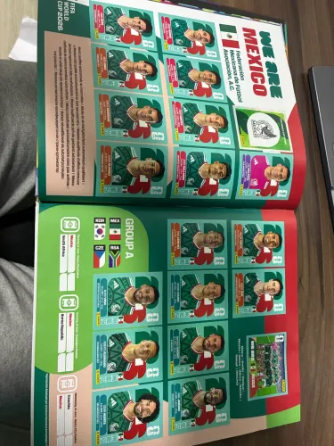 ÁLBUM COPA CAPA DURA COMPLETO