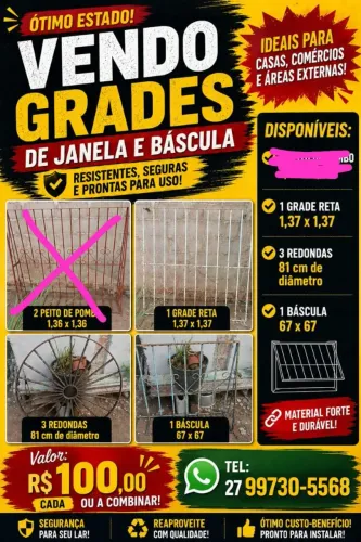 Grades e báscula.