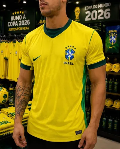 Camiseta da Seleção Brasileira - Tailandesa 