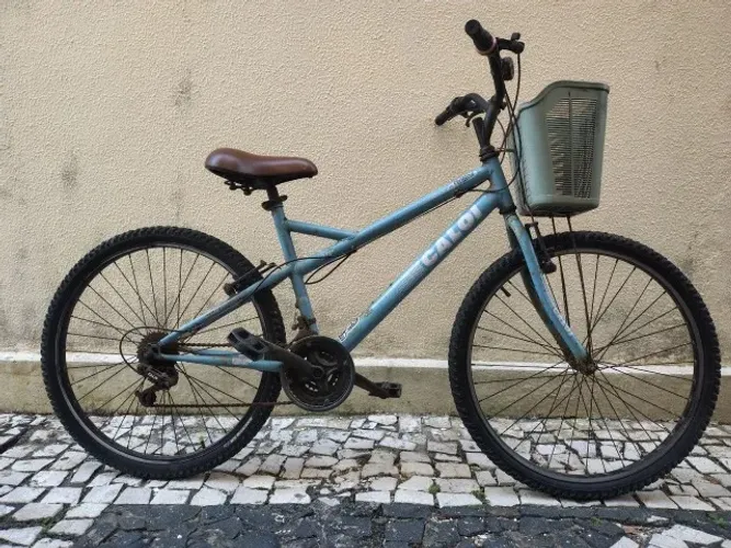 Bike Caloi Ventura Azul Aro 26 - Para Reforma