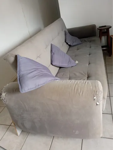 Sofá-cama - retirar na Agronômica 
