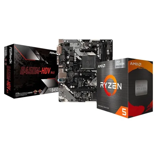 Kit placa mãe e processador