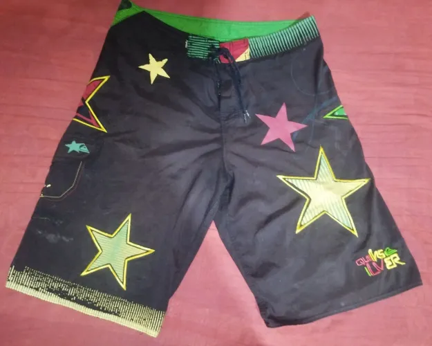 Short Quiksikver Coleção Antiga edição Kellys Slater em Ótimo estado de Conservação tam 46