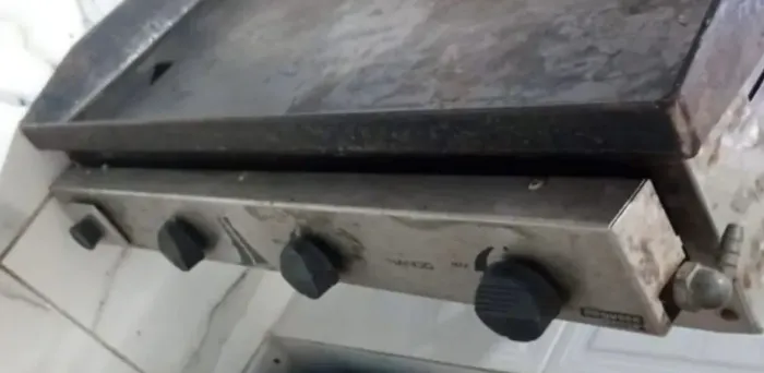 Chapa de lanchonete USADA