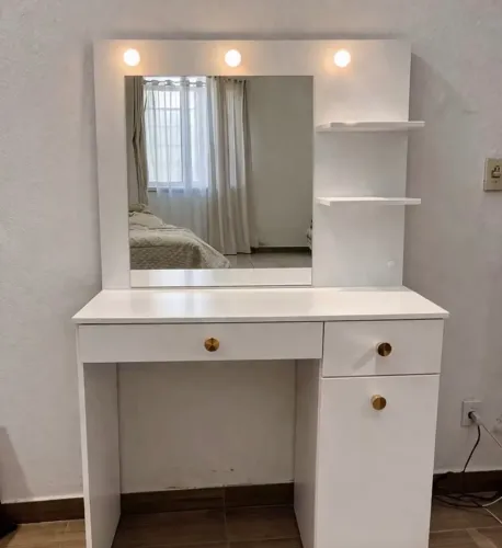 Penteadeira camarim com espelho led