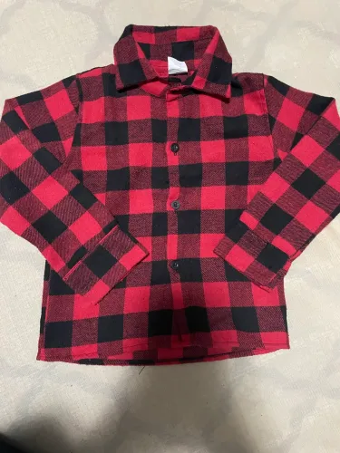 Camisa xadrez infantil TAM 2