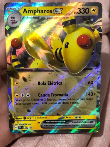 Card pokemon Ampharos EX