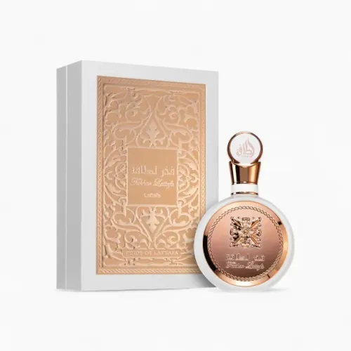 Perfume Árabe Fakhar Rose Lattafa Sereia Feminino 100ml Eau De Parfum
