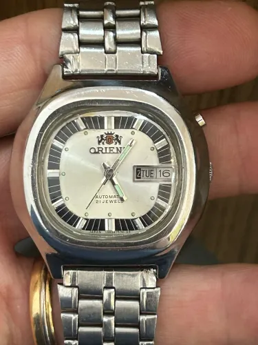 Orient tv case Relógio Vintage Orient Crystal Automático "TV Case" - Anos 70/80 Raro