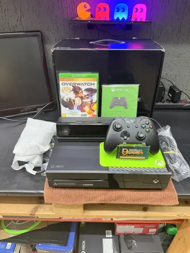 Xbox One 500gb + Kinect - Completo - Loja Fisica - Garantia - Aceito Trocas