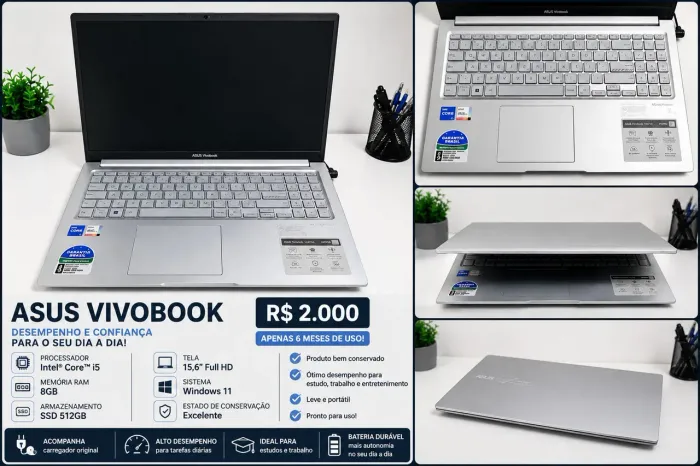 Notebook Asus i5