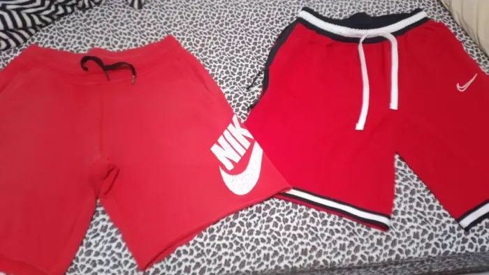 Bermuda Nike Dri - Fit TAM. M e Bermuda Nike moletom TAM. M