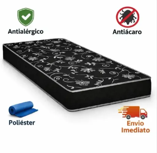 PROMOÇÃO colchão de solteiro D23 preto