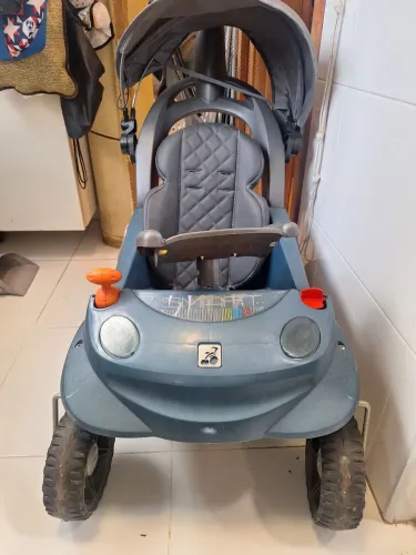 Carrinho de passeio SMART Baby Comfort Grafite Bandeirante - APENAS RETIRADA FÍSICA