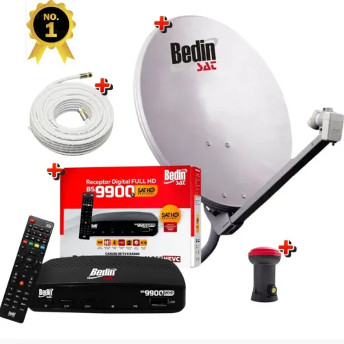 ANTENA KIT PARABÓLICA BEDIN 9900