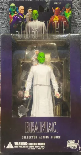 DC COMICS JUSTICE LEAGUE/ BRAINIAC