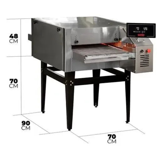 Forno elétrico trifásico Reemaq esteira