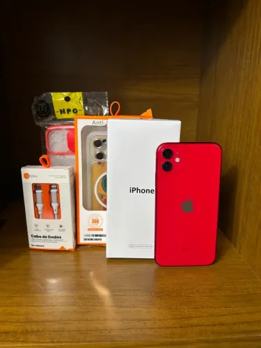 IPHONE 11 128 GB VERMELHO BATERIA 100%
