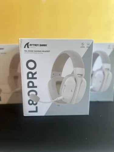 Headset Attack Shark L80 PRO - Sem fio novo