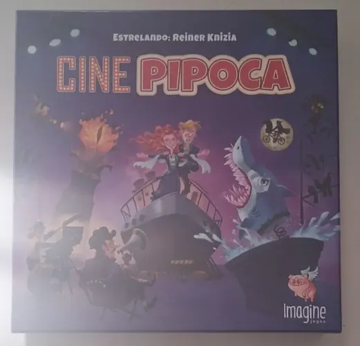 Jogo de Tabuleiro Cine Pipoca