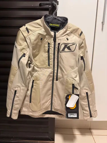 Jaqueta moto klim Dakar tamanho M dual Sport