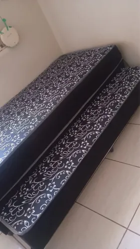 Box solteiro conjugada em espuma com auxiliar