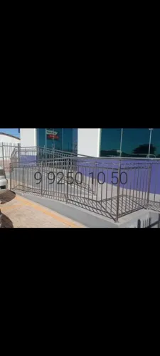 Corrimão gradeado